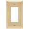 Amerelle Wall Plate, Number of Gangs: 1 Steel, Satin Brass Finish, Gold 163RSB - alternate 1
